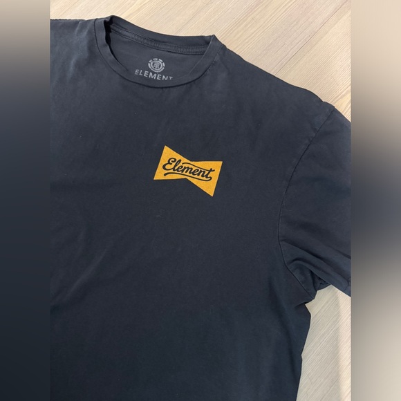 Element Skateboard Logo Short Sleeve T Shirt XL Navy Blue - Picture 4 of 6